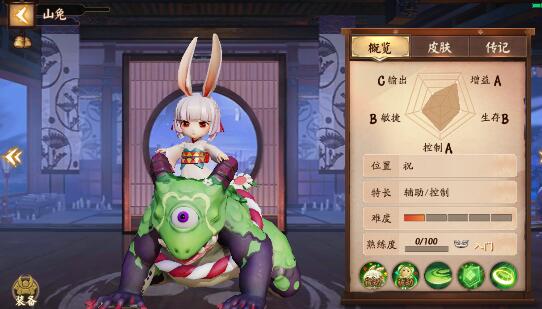 决战平安京山兔技能加点推荐，神兔网络助你掌控节奏